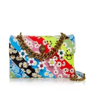 Kurt Geiger Kensington Floral Charms Shoulder Bag